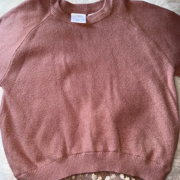 Zara Kids Cream and Pink Sweater Set - Picture 6 of 11